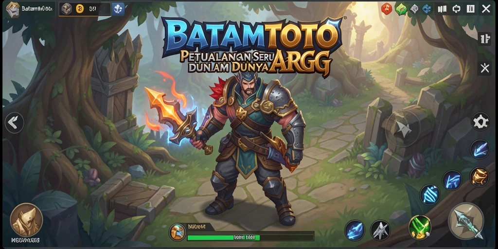 Screenshot utama menampilkan gameplay ARPG yang intens dan penuh aksi.