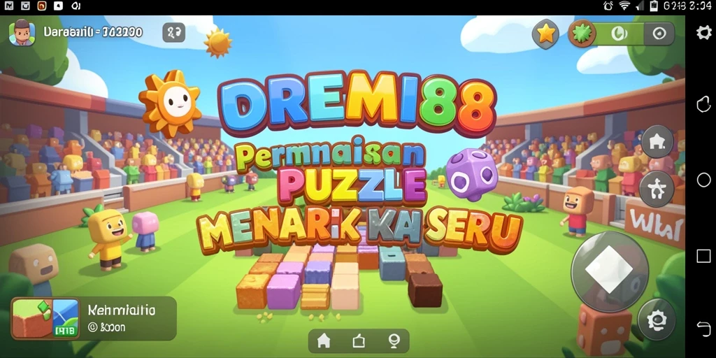 Tangkapan layar gameplay DOREMI88 menampilkan fitur teka-teki yang menarik.