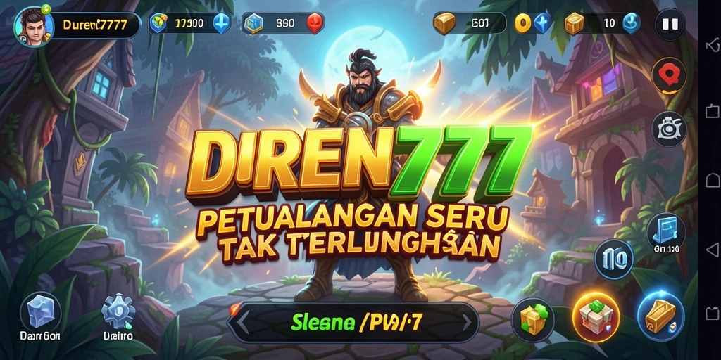 Screenshot gameplay DUREN777 yang menarik dan menantang.