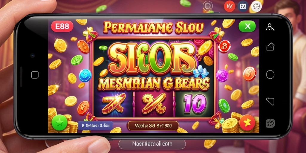 Tampilan menarik gameplay E88 dengan mesin slot beragam.