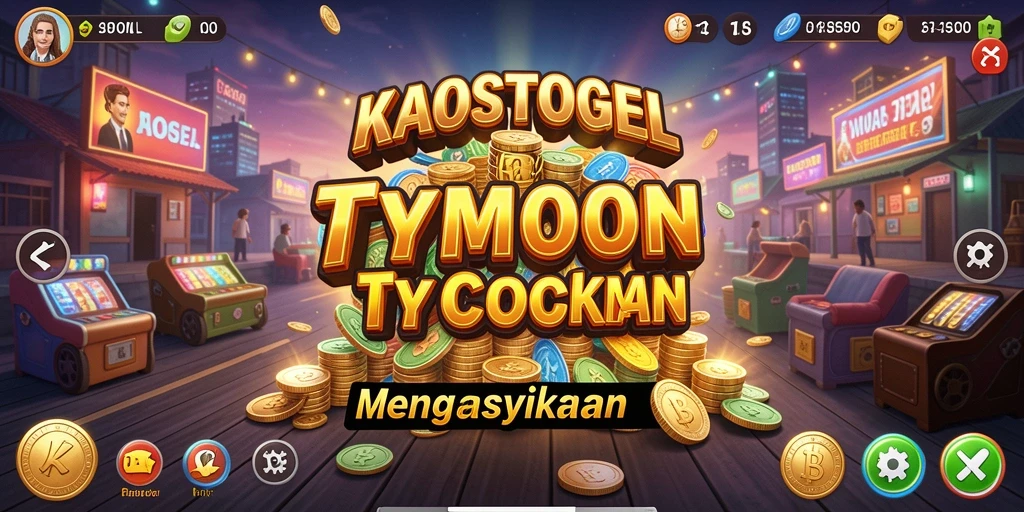 Tampilan gameplay KAOSTOGEL yang menarik dan interaktif.