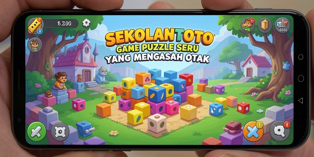 Tampilan gameplay <strong>SEKOLAHTOTO</strong> yang menantang dan seru.