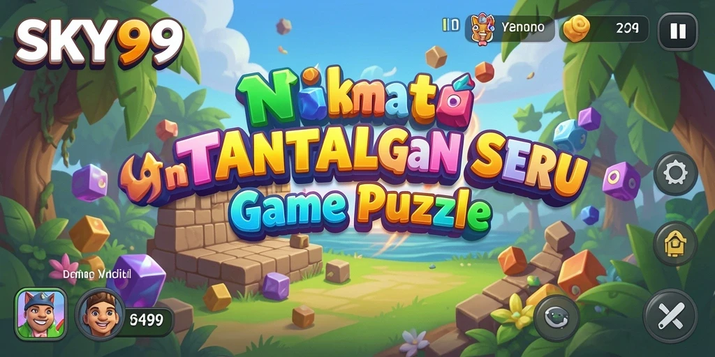 Tangkapan layar gameplay <strong>SKY99</strong> menampilkan tantangan Puzzle yang menarik.