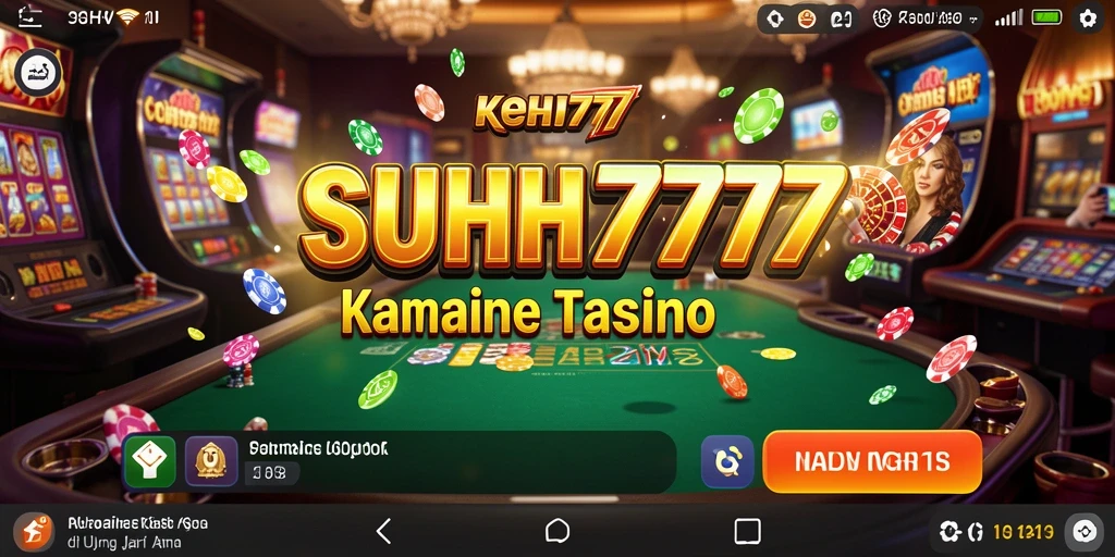 Screenshot SUHU777 menampilkan gameplay kasino yang mendebarkan.